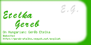 etelka gereb business card