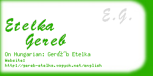 etelka gereb business card